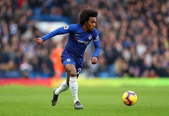 Willian's time at Stamford Bridge seems to have come to an end